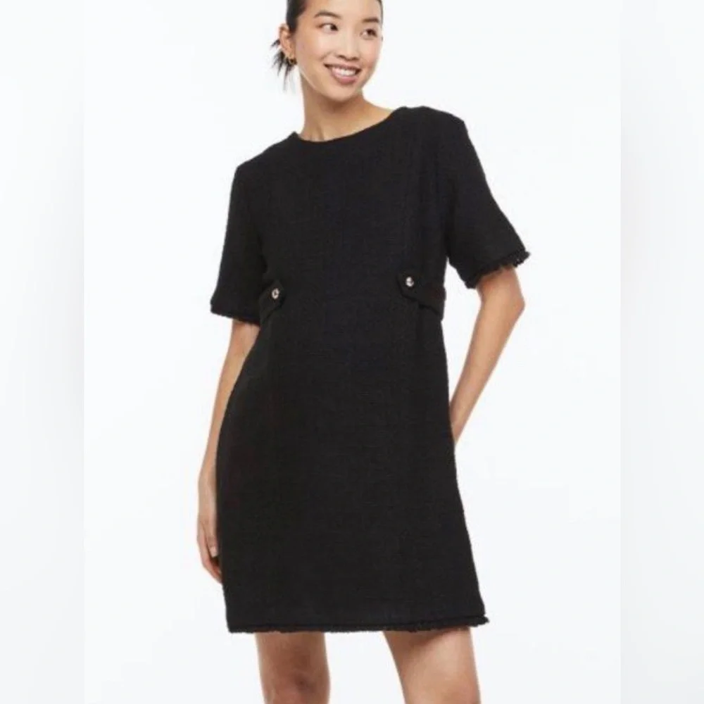 H&M WOOL BLEND MINI DRESS - S2533 - Picture 2 of 6